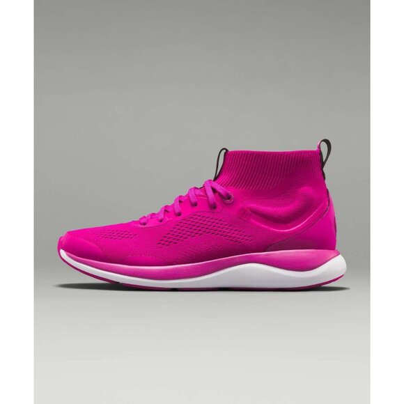 Lululemon Athletica Womens Chargefeel Mid Workout Sneakers Shoes Sonic Pink 9.5 - Picture 1 of 15